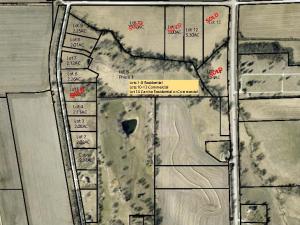 lots for sale; map; aerial