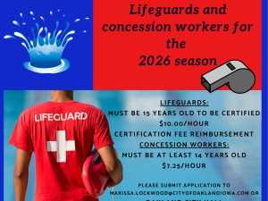 lifeguard, pool manager, job openings, due May 1st