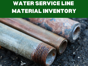 water service line material inventory pipe