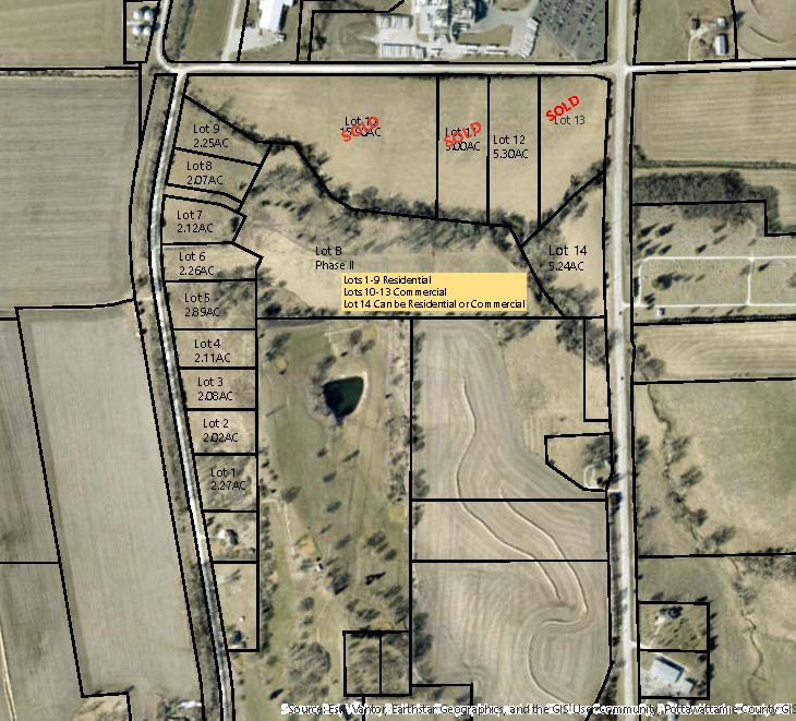 aerial map lots for sale